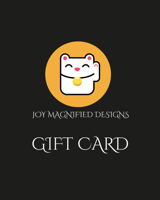 Joy Magnified Gift Card: Give the Gift of Personalized Photo Magnets