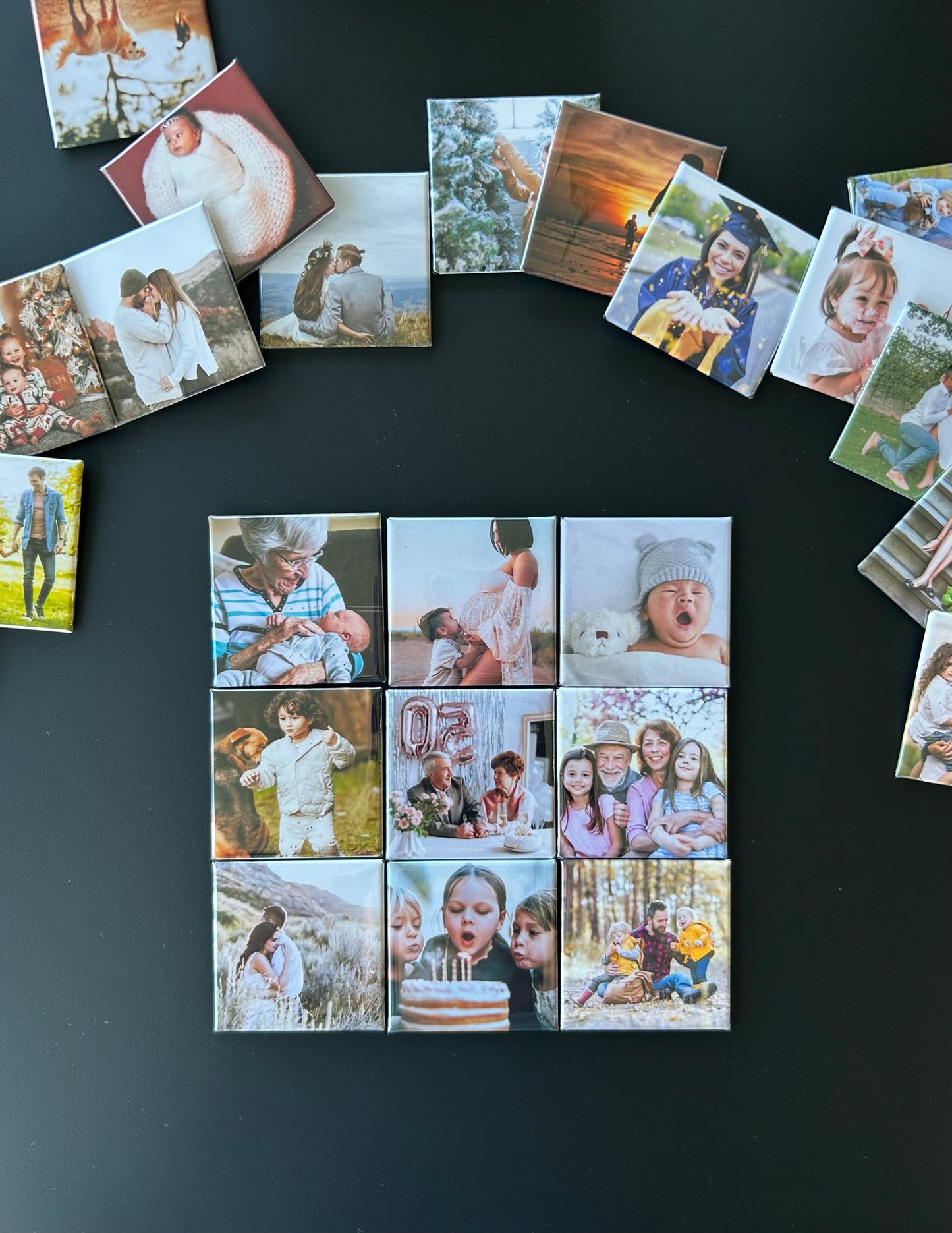 Most Popular: The Classic, 9 Photo Magnets (2" X 2")