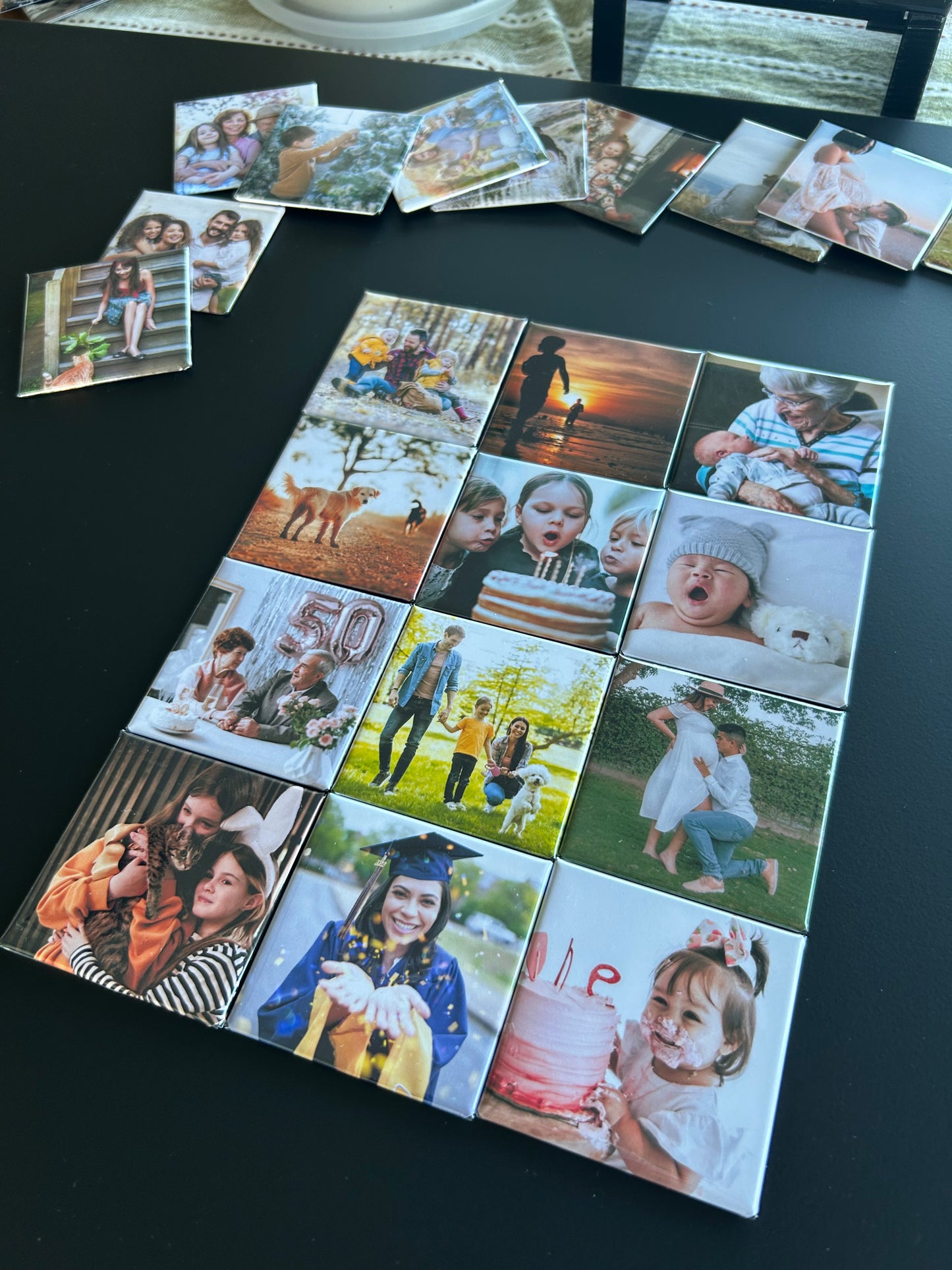 Best Value: Go Big & Save, 12 Photo Magnets (2” x 2”)